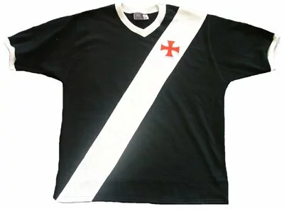 Vasco De Gama 1960's Retro Football Shirt (vdg-1)